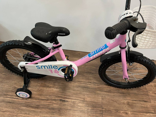 Imagen 5 de 8 de Bicicleta Trinx Smile Rodado 16 Con Rueditas Albion