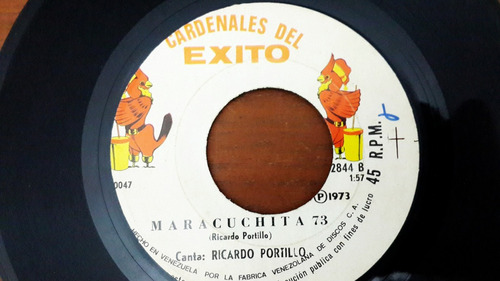 Disco Lp Cardenales Del Exito - Maracuchita (1973) Gaita R20