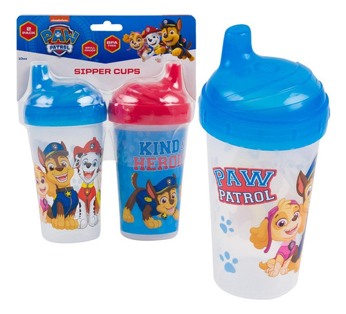 Pack De 2 Vasos De Disney Baby Paw Patrol 2pzs          