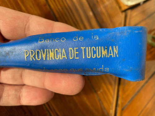 Raro Asegurador De Cheques Portátil, Banco De Tucumán, Antig