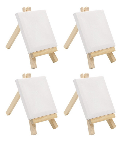 Soporte De Pintura De Madera, Juego De Mini Caballete De Lie