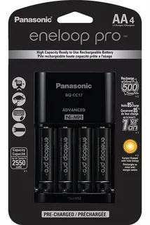 Baterias Eneloop Pro De Panasonic Sanyo 4aa+cargador. Japan