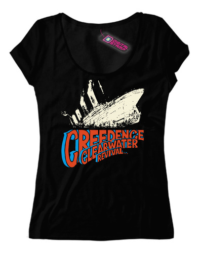 Remera Mujer Creedence Clearwater Revival Rp34 Dtg Premium
