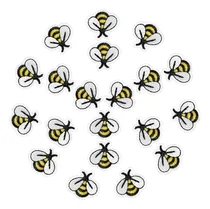 Comprar 60 Piezas Parches Bordados De Abeja Parches En Forma De Para