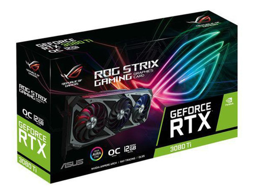 Placa De Video Asus Rog Strix Geforce Rtx 3080ti Oc 12gb