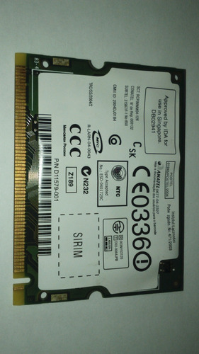 Satellite M40-136 Placa Wifi Pa3362u-1mpc Toshiba