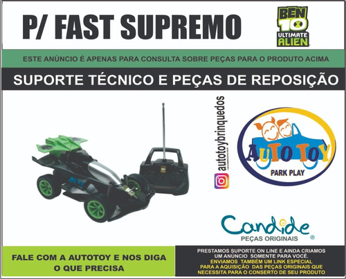 Fast Supremo 5486 - Ben 10 - Ultimate Alien - Consulta Peças