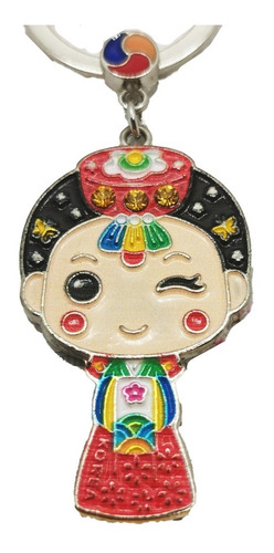 Artesanía Coreana Llavero Belleza De Corea.