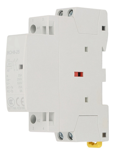 Contactor Ac, 2 Polos, 25 A, 24 V, 1 No, 1 Nc, 50/60 Hz, Car