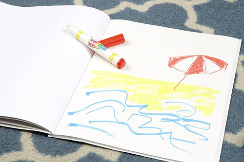 Marcadores Crayola Color Wonder Para Colorear Sin Líos, 10 U