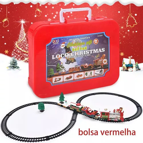 Tren De Juguete Eléctrico Navidad Para Niños,juego Educativo