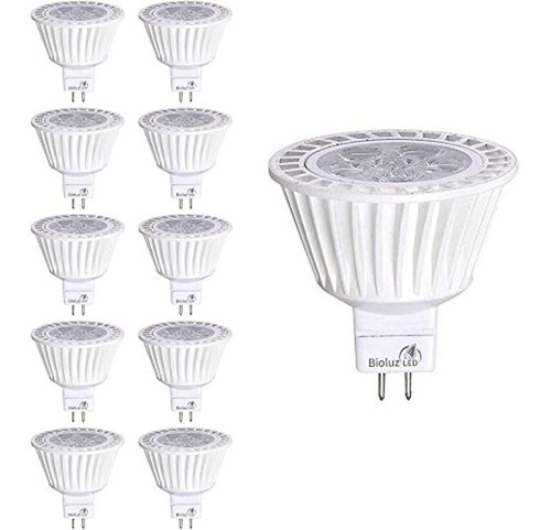 10 Bombillas Led Para Enchufes Base 7 Watts 12 Voltio