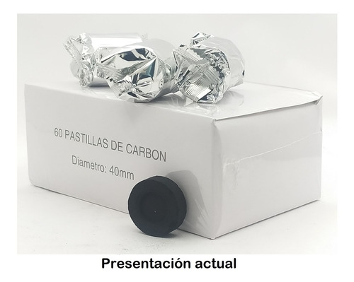 Imagen 2 de 10 de Carbón Litúrgico. Caja X 60 Pastillas