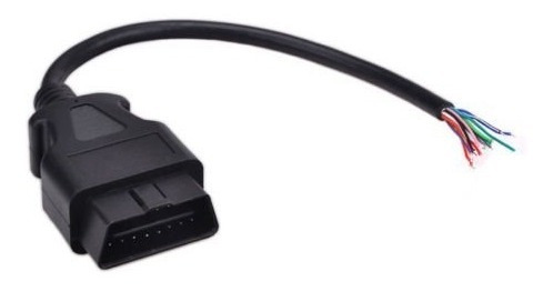 Imagen 3 de 3 de Conector Obd2 Abierto Macho 30cm