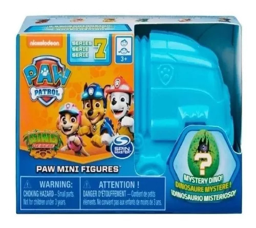 Muñeco Paw Patrol + Dino Rescue Mini Figuras Sorpresa serie 7