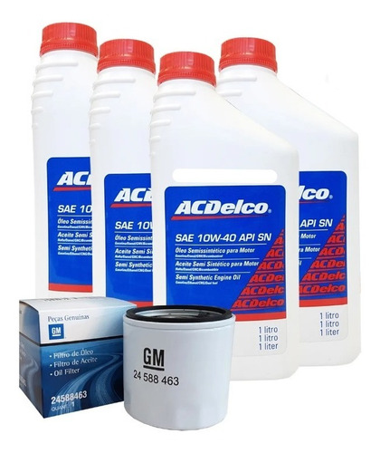 Kit 4l Aceite + Filtro Original Chevrolet Astra 2.0 1.8 8v