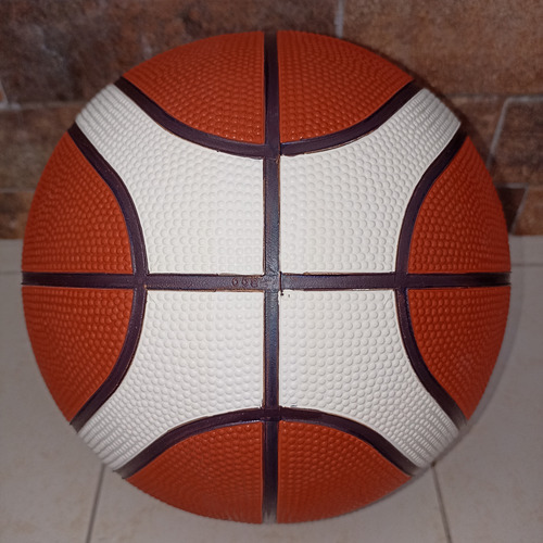 Balón Basquet Molten Fiba Giugiaro #5 Hule Natural Bg2000 1p Naranja/beige