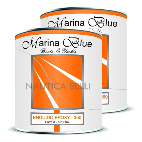 Enduido Epoxy 350 Marina Blue Imprimación 4 Litros - Nautica