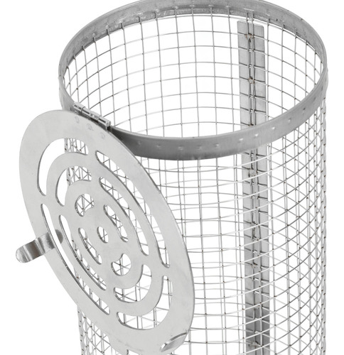 Cesta Enrollable Para Barbacoa De Rejilla Abierta De Acero I