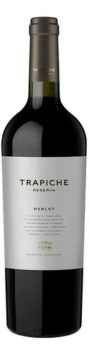 Vino Tinto Trapiche Reserva Merlot 750 Ml