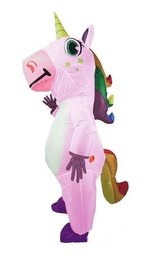 Disfraz De Muñeca Inflable De Unicornio Navideño De Hallowee