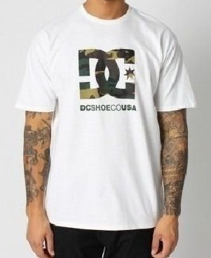 Camiseta Dc Camo Fill Original