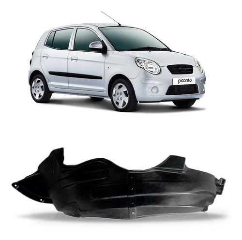 Parabarro Kia Picanto 2008 2009 2010 2011 Dianteiro