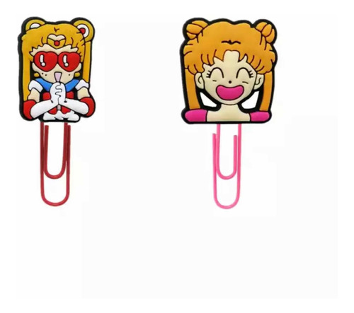 Marca Páginas Clips Sailor Moon 4 Piezas