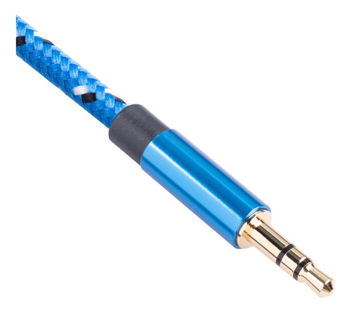 L Cable Aux Cable De Extensión Macho Jack De 3,5 Y Mic 1m