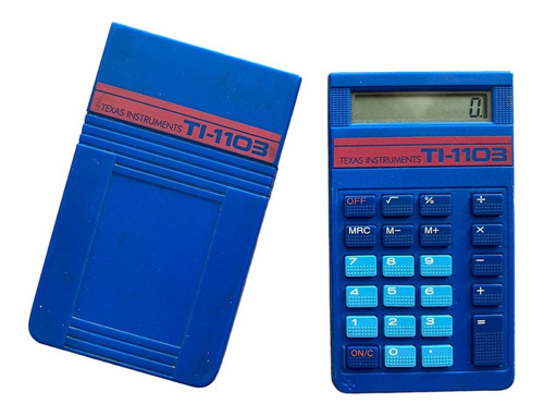 Calculadora Vintage Texas Instruments Ti-1103 Impecable!