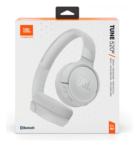 Audífonos Inalámbricos Jbl Tune 520bt Blanco