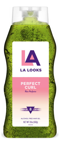 La Looks Gel #8 Nutra Curl 20 Oz Mega Hold (20.0 fl Oz)