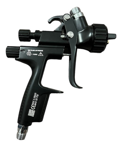 Pistola De Pintura Ntools 1000b Hvlp Boquilla 1.3mm Y 1.7mm