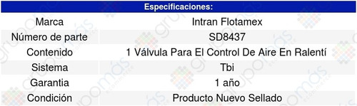 Valvula Control Marcha Minima Gmc Jimmy 5.0l V8 1987 Intran