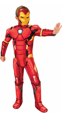 Rubie's Disfraz De Iron Man Deluxe De Avengers Para Niño, .