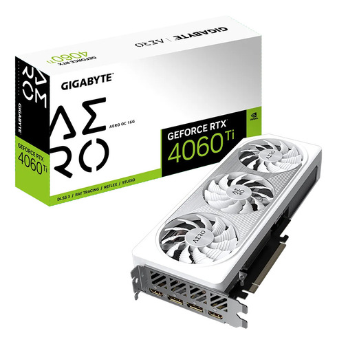 Tarjeta De Video Gigabyte Geforcertx 4060ti Aero Oc 16g 