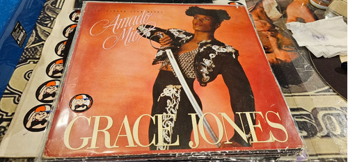 Grace Jones Amado Mio Vinilo Maxi Europe 1990 Muy Bueno