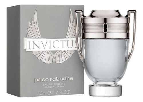 Paco Rabanne Invictus Original Edt 50 Ml Para  Hombre