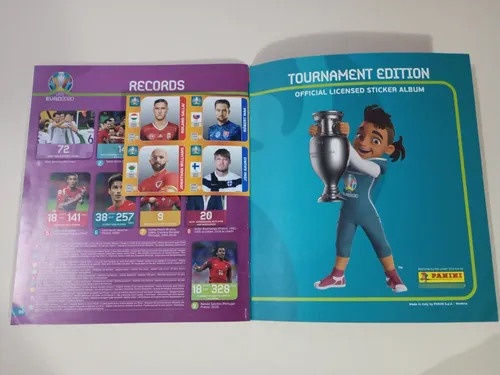 Álbum Euro 2020. Tournament Edition (vacío). Versión Europea