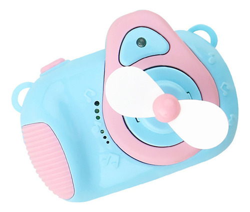 Ventilador Para Niños, Cámara De Burbujas, Música, Soplando