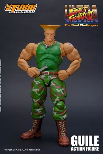 Boneco Guile Street Fighter Storm Collectibles 1/12 Ryu Ken