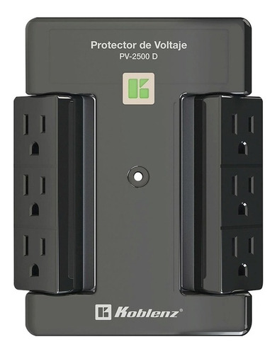 Multicontacto Protector De Voltaje 6 Tomacorrientes Ehp
