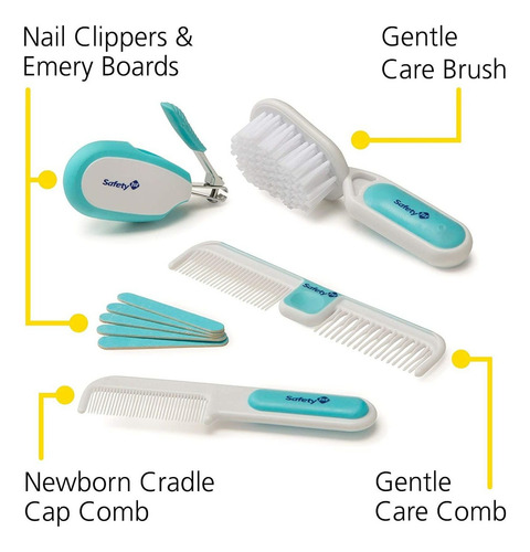 Safety 1st Deluxe 25-pieza Del Bebé Salud Y Kit De Aseo (arc