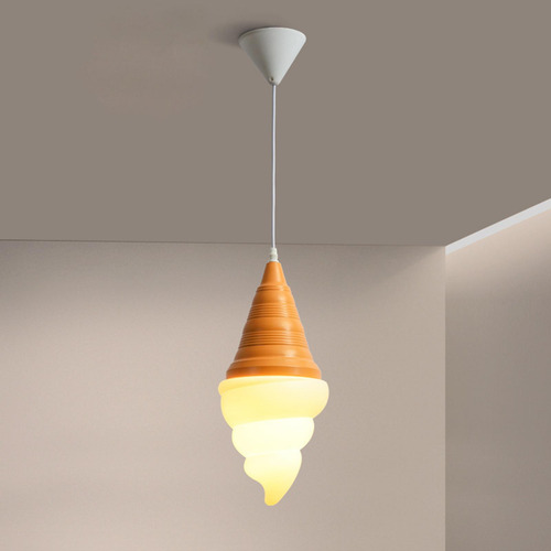 Simples Sorvete Lustre Jantar Lâmpada Led Luzes Luz Amarela