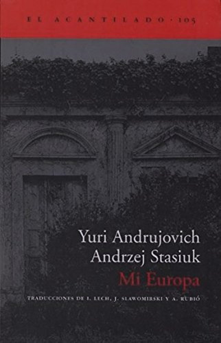 Libro Mi Europa De Andrujovich, Yuri
