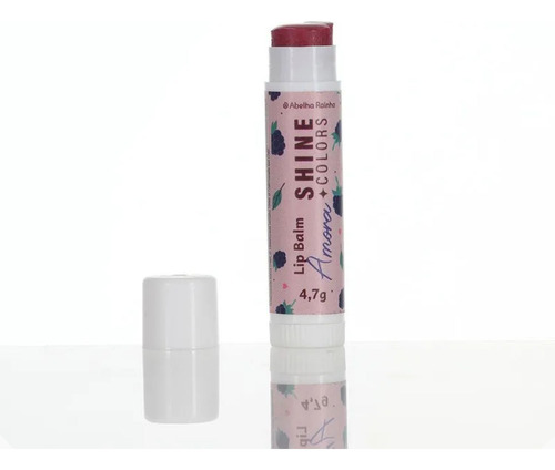 Balm Labial Hidratante Com Cor De Amora Fps 15 Abelha Rainha