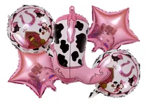Comprar Padrisimos Sets  Globos Decoracion Tematica Vaquera Vaqueros