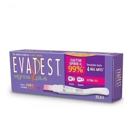 Evatest Signos Plus Test De Embarazo Exactitud 99,9%