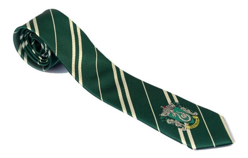 Imagen 2 de 2 de Corbata Slytherin- Harry Potter