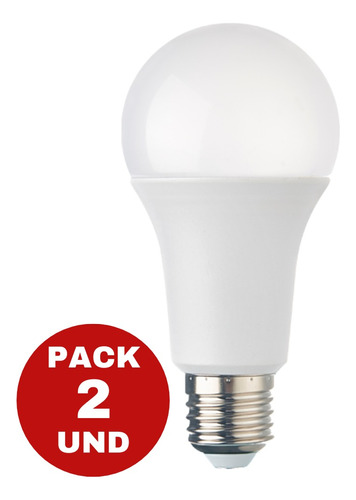 Ampolleta Led 7w  E27 12v  Luz Fria Pack 2 Unidades